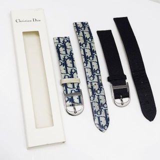 クリスチャンディオール(Christian Dior)のDior ディオール 替えベルト 時計用 ベルト × 2本　ラグ幅 14mm(その他)