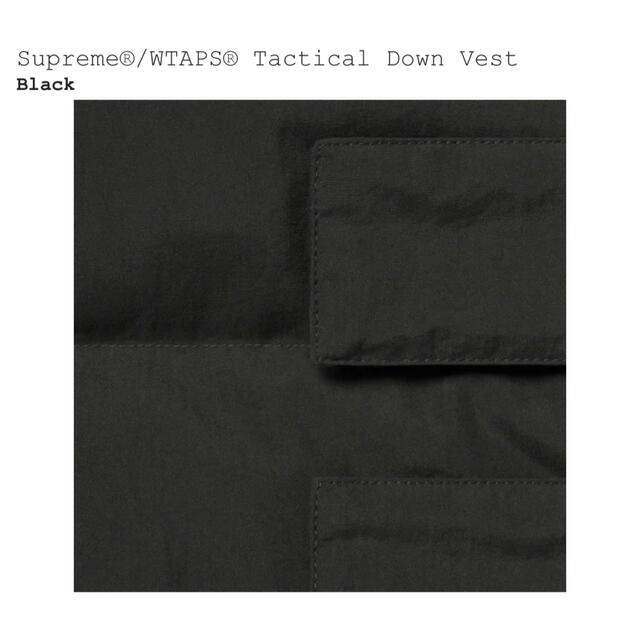 Supreme(シュプリーム)のSupreme / WTAPS Tactical Down Vest XL メンズのジャケット/アウター(ダウンベスト)の商品写真