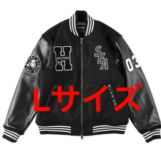 ヒステリックグラマー(HYSTERIC GLAMOUR)のHYSTERIC GLAMOUR x wind and sea スタジャン　黒　(スタジャン)