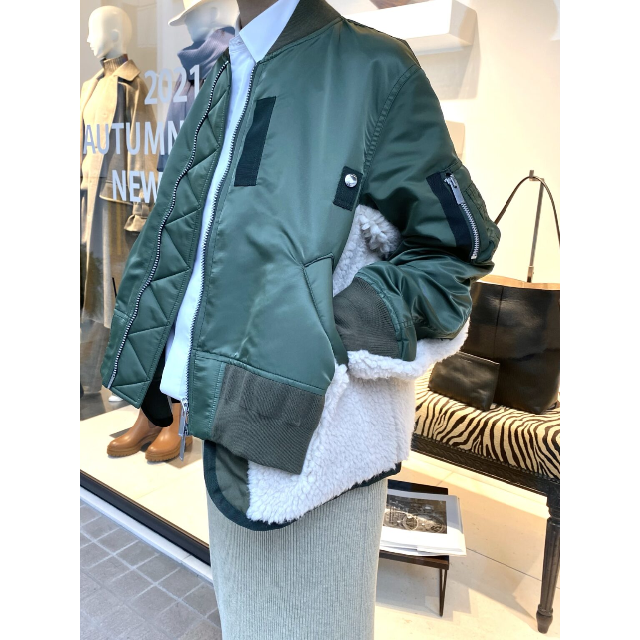 sacai 22AW Nylon Twill Mix Blouson ナイロンツ - agedor.ma