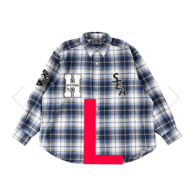 HYSTERIC GLAMOUR - HYSTERIC GLAMOUR x WDS Check Shirt の