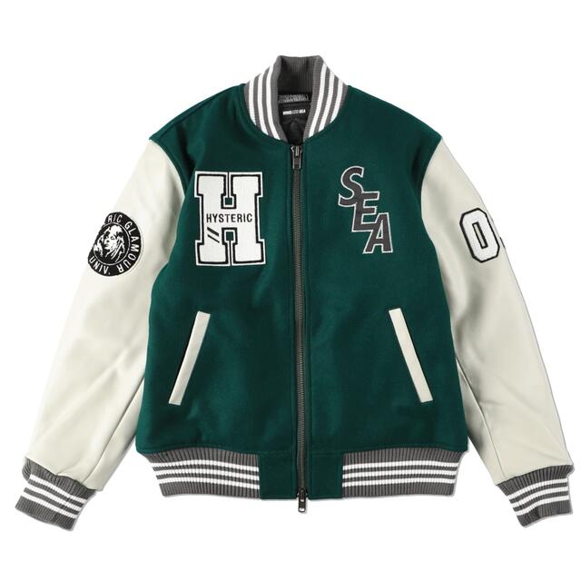 WIND AND SEA ヒステリックグラマー　VARSITY スタジャン