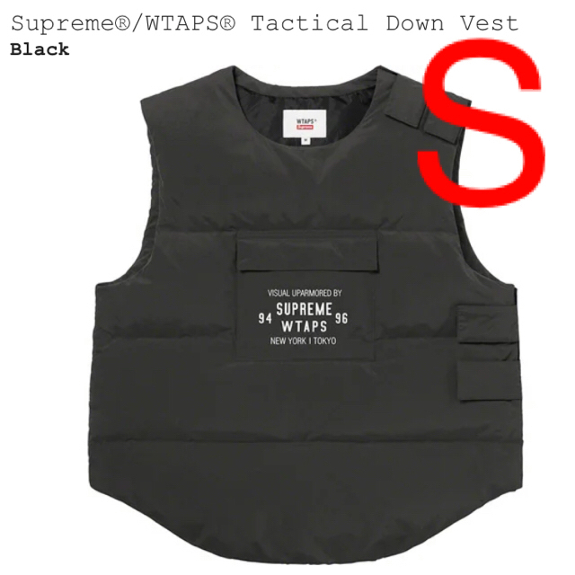 21FW Supreme wtaps tactical down vest