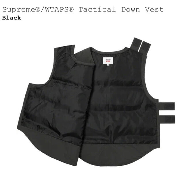 21FW Supreme wtaps tactical down vest