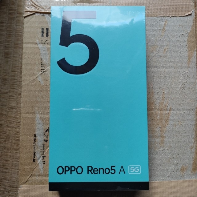 OPPO(オッポ)のOPPO Reno5 A シルバーブラック スマホ/家電/カメラのスマートフォン/携帯電話(スマートフォン本体)の商品写真