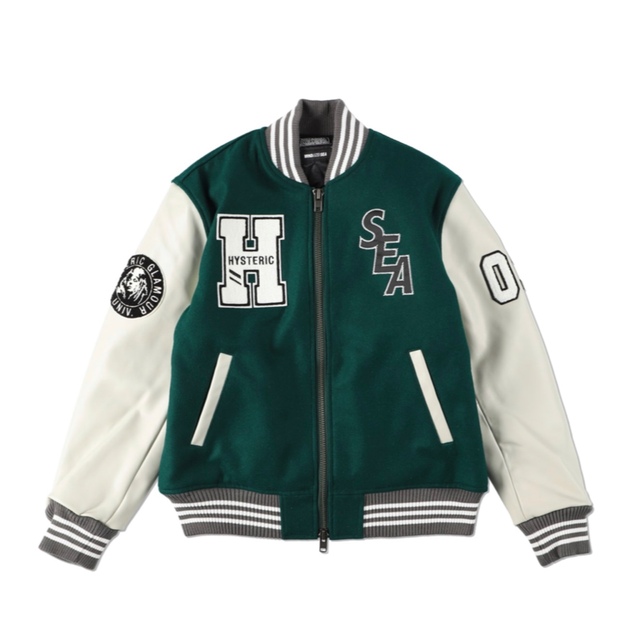HYSTERIC GLAMOUR X wind and sea スタジャン-