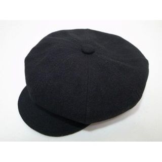 ニューヨークハット(NEW YORK HAT)のUSA製ニューヨークハット Wool Spitfire ウール素材 黒 M新品(キャスケット)