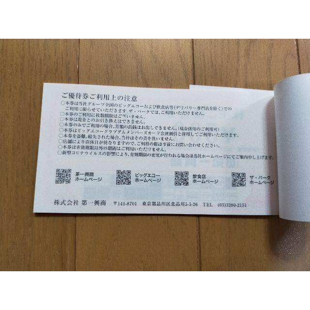 10000円分☆第一興商 ビッグエコー 株主優待券 500円券×20枚 最新の ...