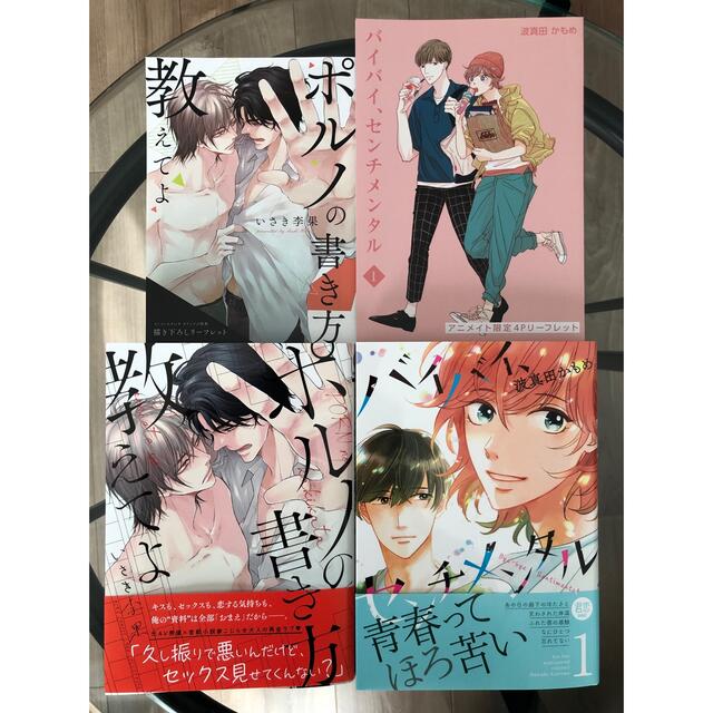 Bl新刊 ポルノの書き方教えてよ バイバイ センチメンタル 特典付き 美品の通販 By Fushigidana Shop ラクマ