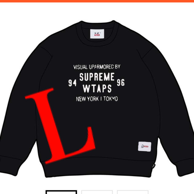 トップスSupreme / WTAPS Crewneck "Black"