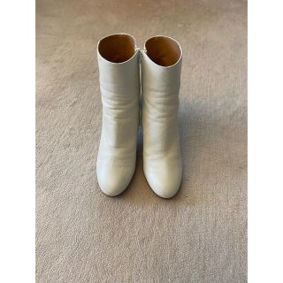 マルタンマルジェラ(Maison Martin Margiela)のMaioson Margiela  ブーツ　ホワイト　35.5(ブーツ)