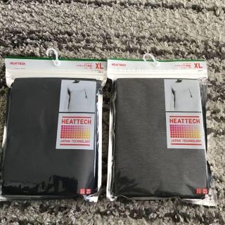 ユニクロ(UNIQLO)のユニクロ　ヒートテック　ハイネックT（長袖）　XL　２点セット(シャツ)