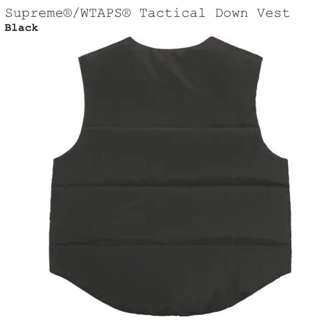 Supreme(シュプリーム)の21FW Supreme wtaps tactical down vest メンズのジャケット/アウター(ダウンベスト)の商品写真