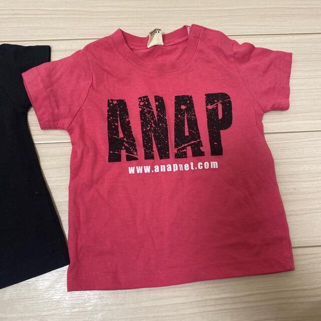 ANAP Kids(アナップキッズ)のアナップ　Tシャツセット キッズ/ベビー/マタニティのキッズ服男の子用(90cm~)(Tシャツ/カットソー)の商品写真