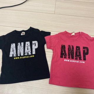 アナップキッズ(ANAP Kids)のアナップ　Tシャツセット(Tシャツ/カットソー)