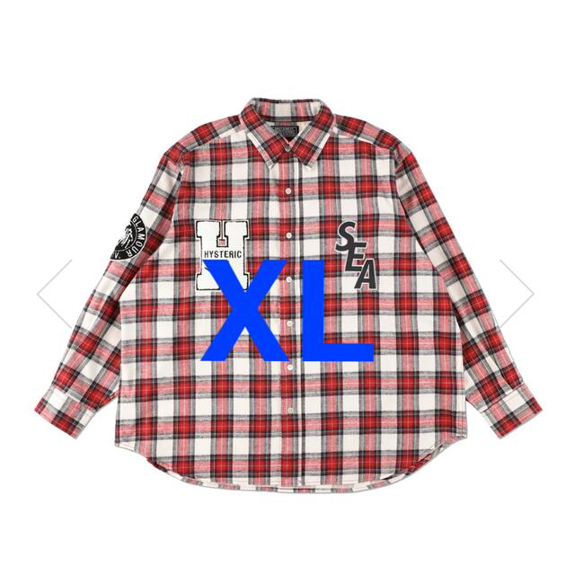 HYSTERIC GLAMOUR(ヒステリックグラマー)のHYSTERIC GLAMOUR x WDS Check Shirt メンズのトップス(Tシャツ/カットソー(七分/長袖))の商品写真