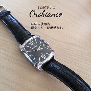オロビアンコ(Orobianco)のオロビアンコ　腕時計　メンズ(レザーベルト)
