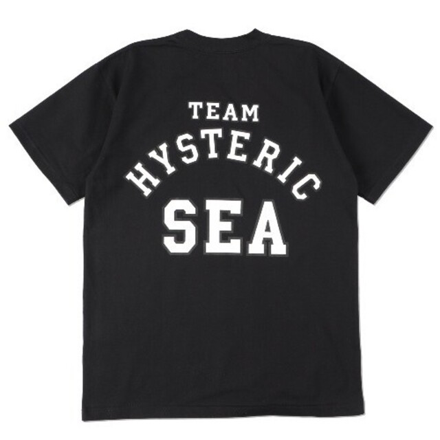 L 黒 Tee HYSTERIC GLAMOUR x wind and sea L 黒 Tee HYSTERIC GLAMOUR x wind and sea