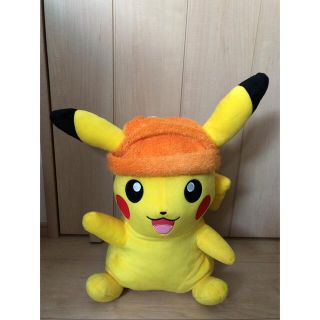 バンダイ(BANDAI)のポケットモンスター　めちゃでかウインタースタイルぬいぐるみ　ピカチュウ(ぬいぐるみ)