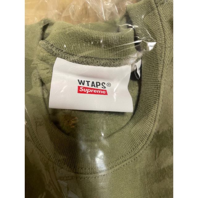 Supreme WTAPS Crewneck Light Olive XL