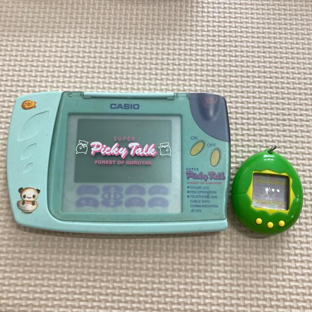 CASIO(カシオ)のスーパーピッキートーク グルマンの森　カシオ　たまごっち ジャンク品　電子手帳 エンタメ/ホビーのゲームソフト/ゲーム機本体(携帯用ゲーム機本体)の商品写真