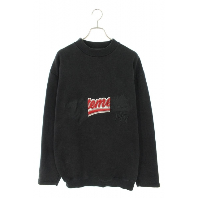 人気絶頂 VETEMENTS ベースボールロゴトレーナー スウェット M