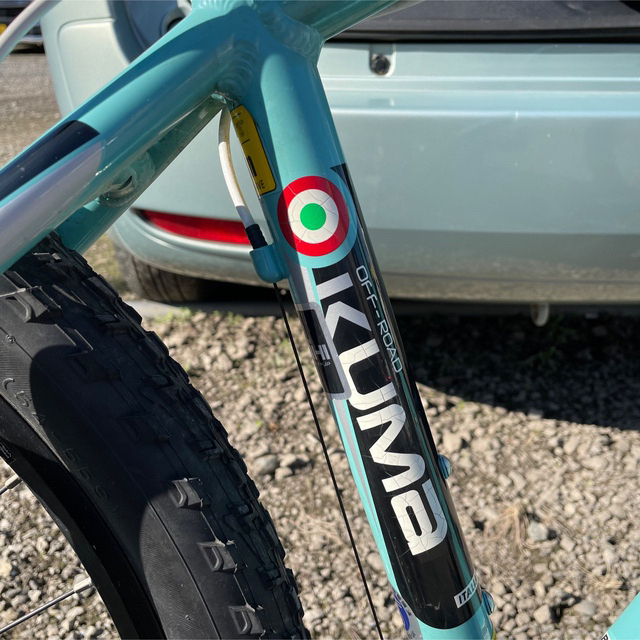 Bianchi(ビアンキ)のBianchi KUMA 430mmおまけ付 スポーツ/アウトドアの自転車(自転車本体)の商品写真