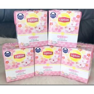 ユニリーバ(Unilever)のリプトン 桜 さくらティー 60袋 5箱 日本限定ブレンド(茶)