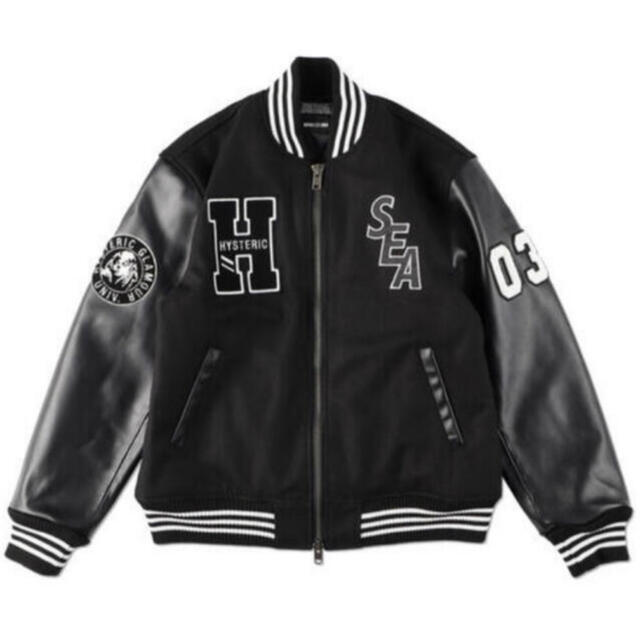 wind and sea × hysteric glamour スタジャン-