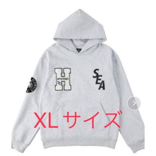 HYSTERIC GLAMOUR X WDS HOODIE グレー　XLサイズ(パーカー)