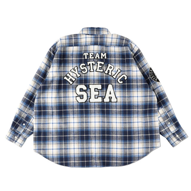 WIND AND SEA HYSTERIC GLAMOUR ネルシャツ