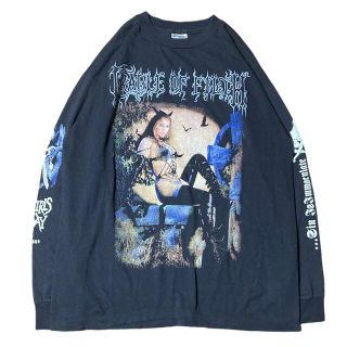 【希少】cradle of filth 肩幅57身幅57袖丈62着丈74(Tシャツ/カットソー(七分/長袖))