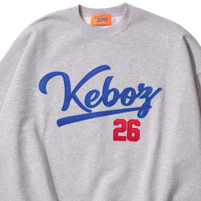 keboz（ケボズ） KAC SWEAT CREWNECK グレー