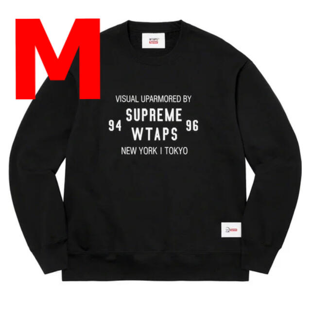 Mサイズ Supreme WTAPS Crewneck black