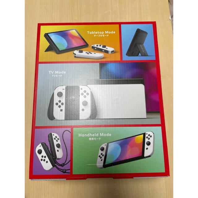 Nintendo Switch(ニンテンドースイッチ)の匿名 新品 Nintendo Switch 有機ELモデル ホワイト エンタメ/ホビーのゲームソフト/ゲーム機本体(家庭用ゲーム機本体)の商品写真