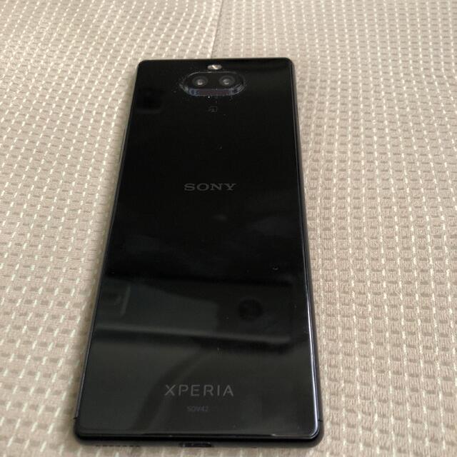 SONY Xperia 8 ブラック SOV42