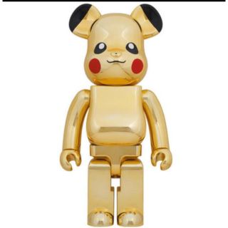 メディコムトイ(MEDICOM TOY)のBE@RBRICK ピカチュウ GOLD CHROME Ver.(2021)(フィギュア)