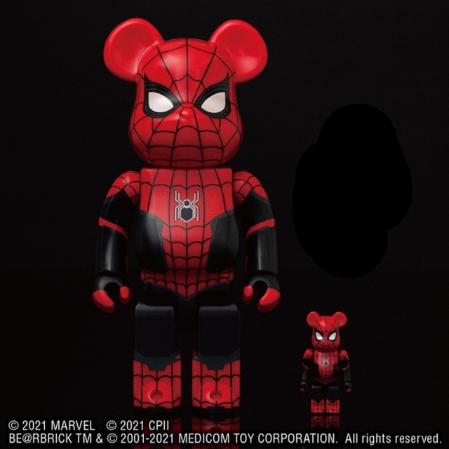 BE@RBRICKスパイダーマン100%&400%セブンイレブン限定