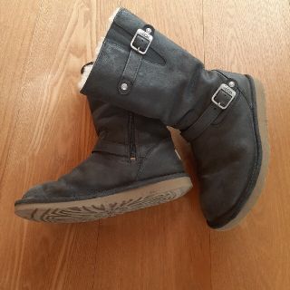 アグ(UGG)のugg ムートンブーツ　グレー　22㎝(ブーツ)