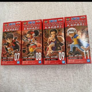 値下げ　新品ワールドコレクタブルフィギュア　ONE PIECEセット(キャラクターグッズ)