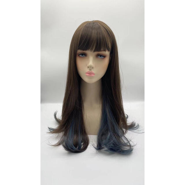 超ポイントバック祭】 新品未使用リアルロングウィッグマーメイド