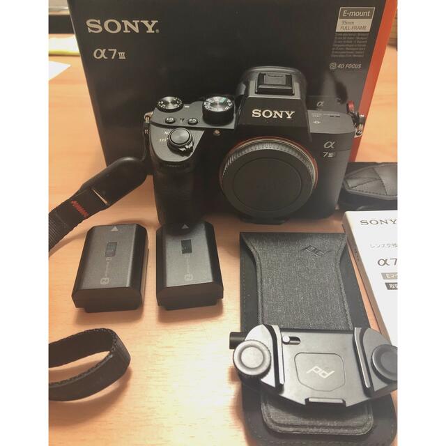 SONY α7Ⅲ ボディ ピークデザイン3セット