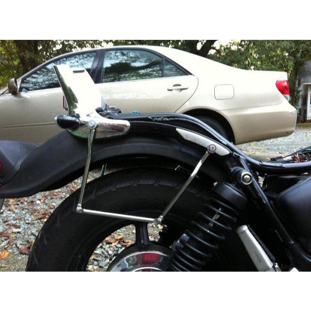 汎用 サドルバッグサポート サイド ガード ステー バイク オートバイ サイド