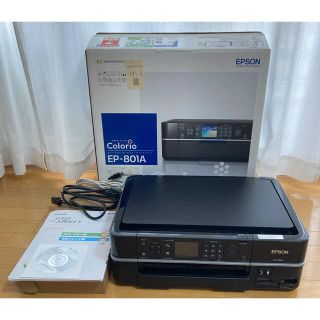 エプソン(EPSON)のEPSON EP-801A  複合機 スキャナー プリンタ プリンター(PC周辺機器)