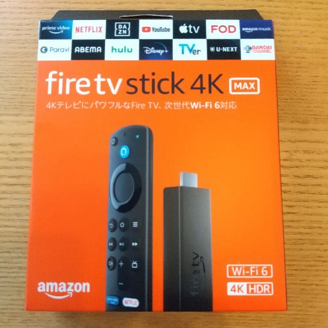 Amazon Fire TV Stick 4K max スマホ/家電/カメラのテレビ/映像機器(その他)の商品写真