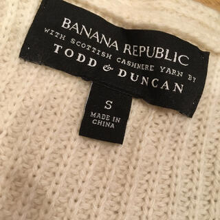 Banana Republic - 美品 トッド&ダンカン カシミヤ100% ニットの通販