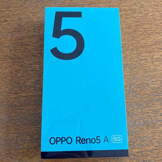 お得セット A Reno5 OPPO - OPPO アイスブルー 本体 SIMフリー 128GB 6GB スマートフォン本体