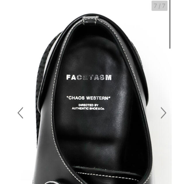 FACETASM(ファセッタズム)のFACETASM western leather shoes メンズの靴/シューズ(ドレス/ビジネス)の商品写真