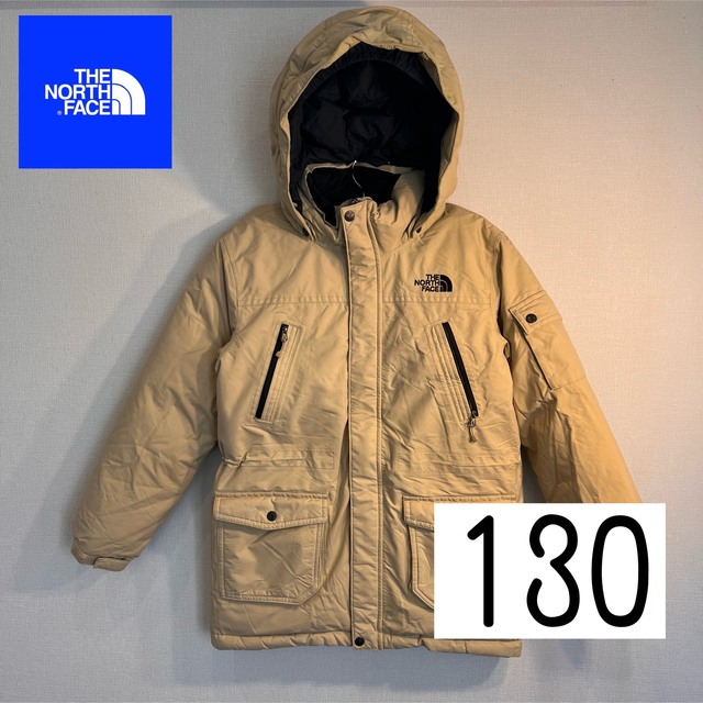 THE NORTH FACE(ザノースフェイス)の【限定品】ノースフェイス　130   ベージュ　ドライベント　 キッズ/ベビー/マタニティのキッズ服男の子用(90cm~)(ジャケット/上着)の商品写真