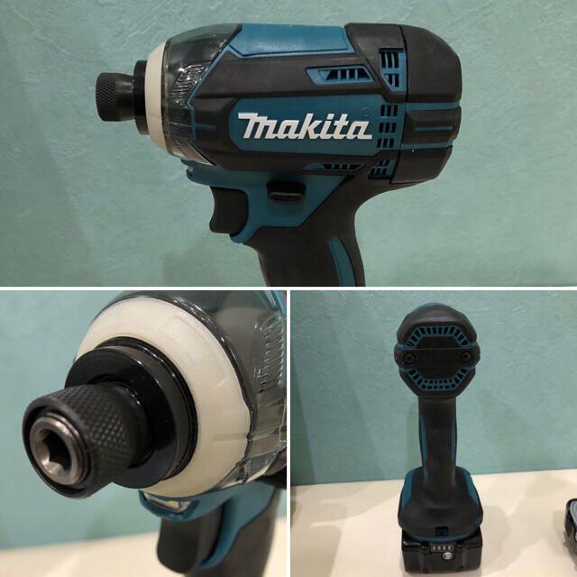 Makita(マキタ)の マキタ インパクトドライバーTD138DRFX　充電器BL1430B✕2 自動車/バイクの自動車(メンテナンス用品)の商品写真